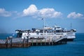 Ferry Arrival Martha's Vineyard Royalty Free Stock Photo